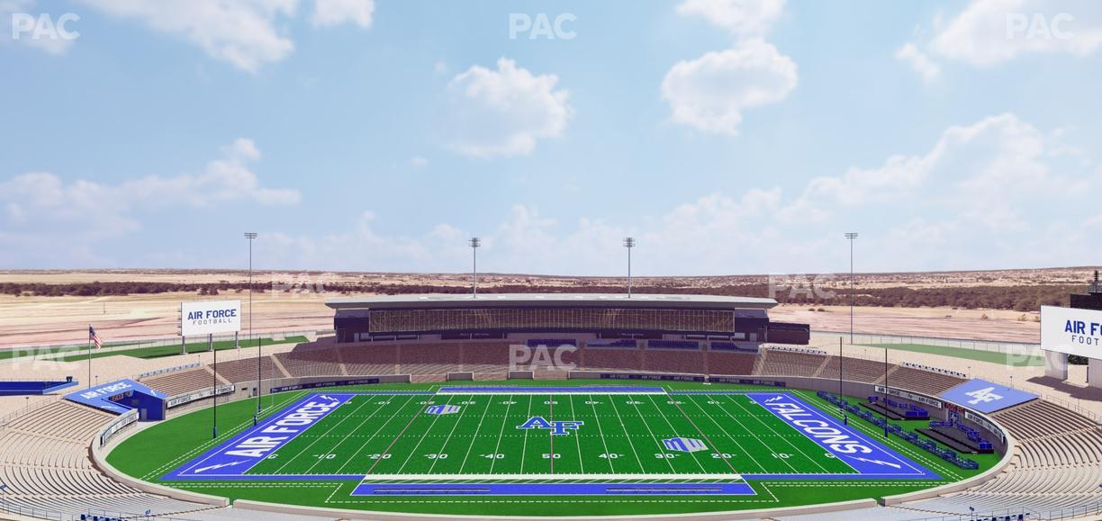 Falcon Stadium - Section Od 7 Seat View