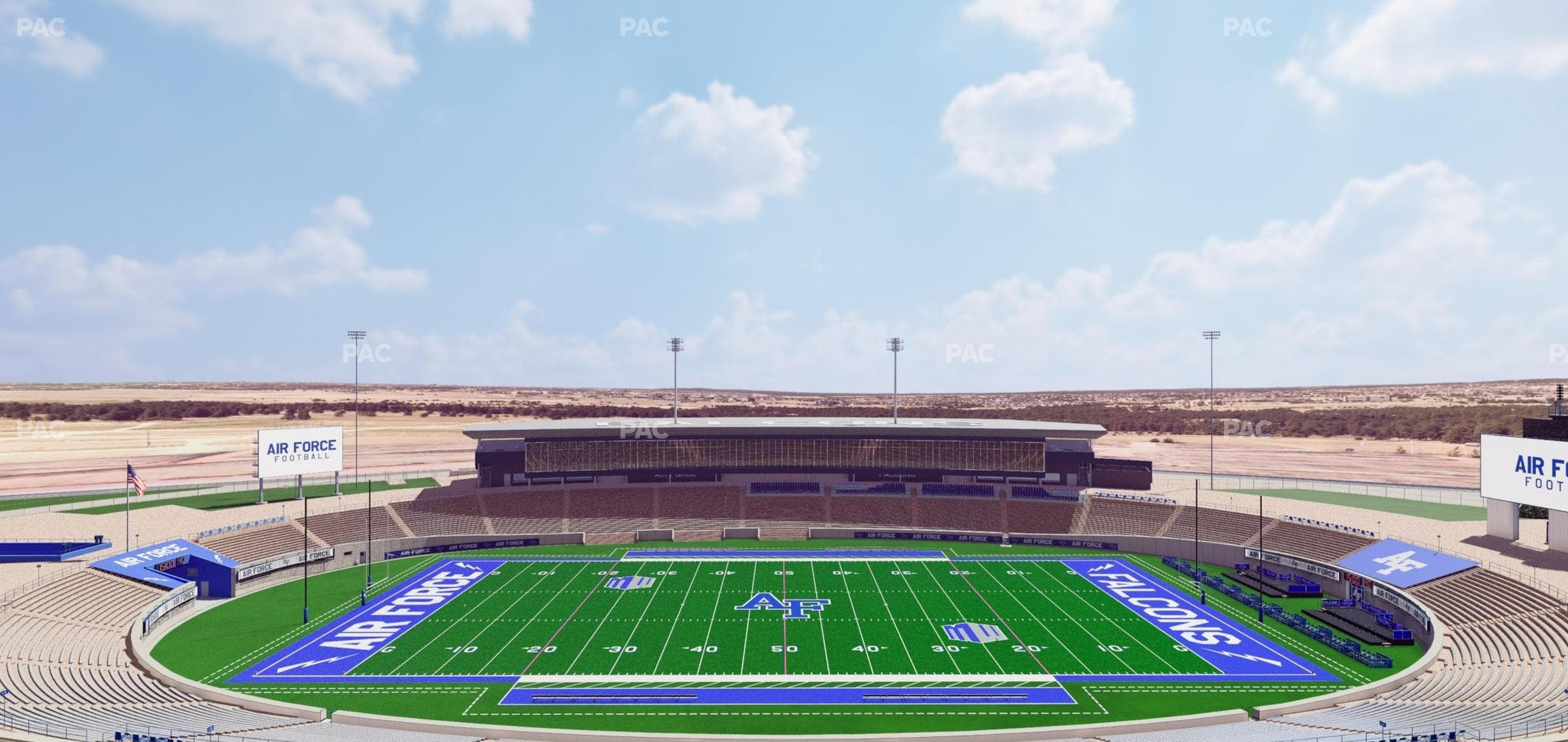 Falcon Stadium - Section Od 7 Seat View