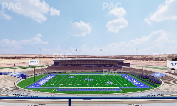 Falcon Stadium - Section Od 7 Seat View