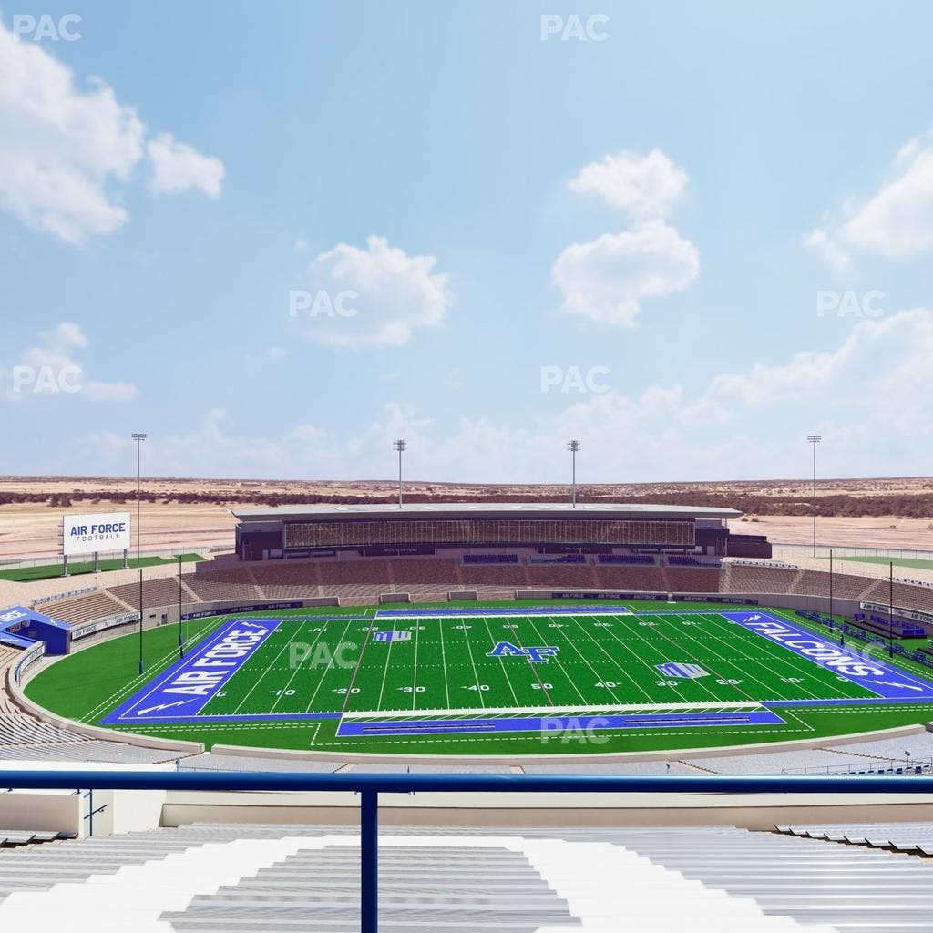 Falcon Stadium - Section Od 8 Seat View