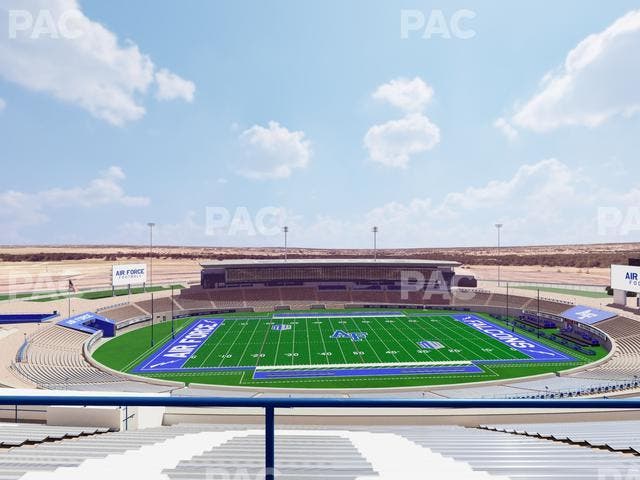 Falcon Stadium - Section Od 8 Seat View