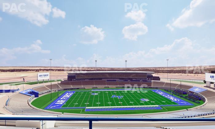 Falcon Stadium - Section Od 8 Seat View