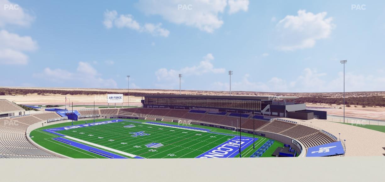 Falcon Stadium - Section U 1 Seat View