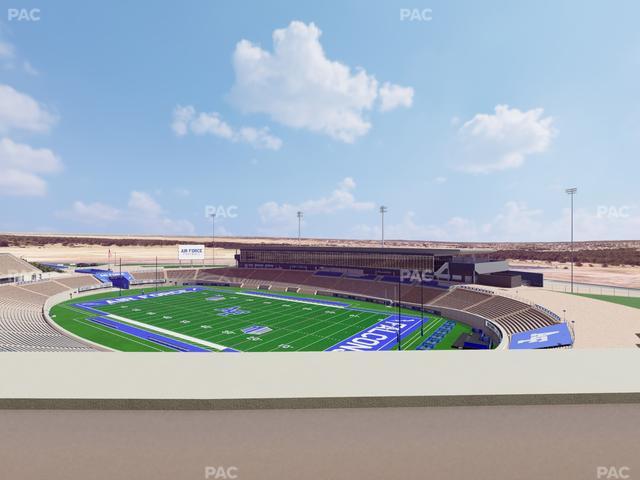 Falcon Stadium - Section U 1 Seat View