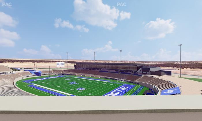 Falcon Stadium - Section U 1 Seat View