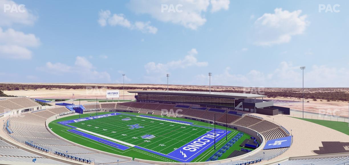 Falcon Stadium - Section U 1 Seat View