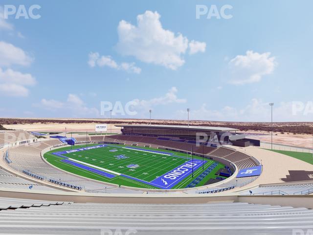 Falcon Stadium - Section U 1 Seat View