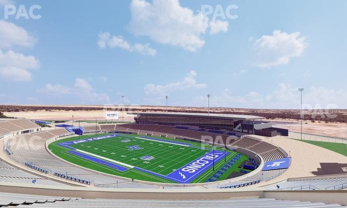 Falcon Stadium - Section U 1 Seat View