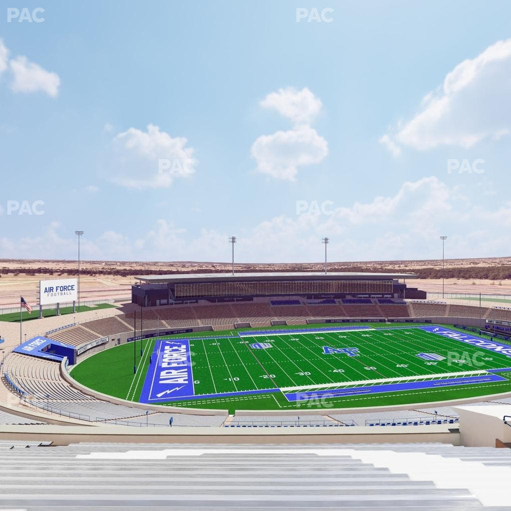 Falcon Stadium - Section U 10 Seat View