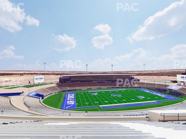 Falcon Stadium - Section U 10 Seat View