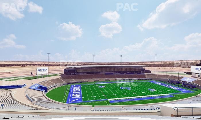 Falcon Stadium - Section U 10 Seat View