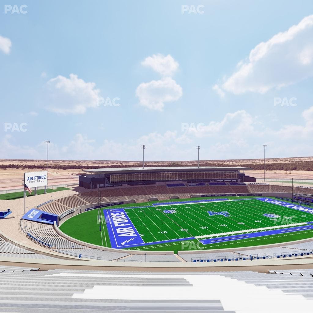 Falcon Stadium - Section U 11 Seat View