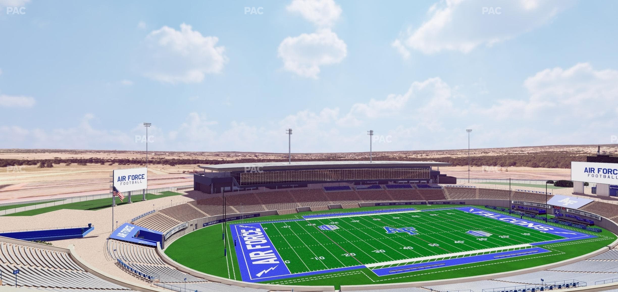 Falcon Stadium - Section U 11 Seat View