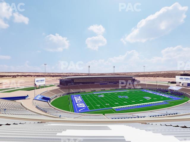 Falcon Stadium - Section U 11 Seat View