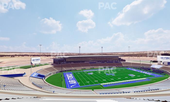 Falcon Stadium - Section U 11 Seat View