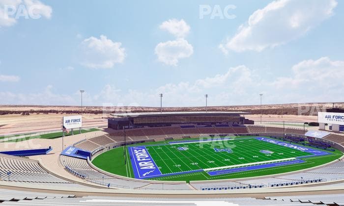 Falcon Stadium - Section U 11 Seat View