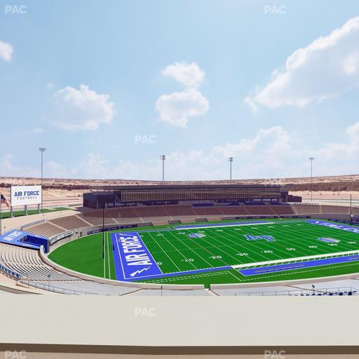 Falcon Stadium - Section U 11 Seat View