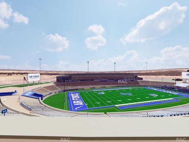 Falcon Stadium - Section U 11 Seat View