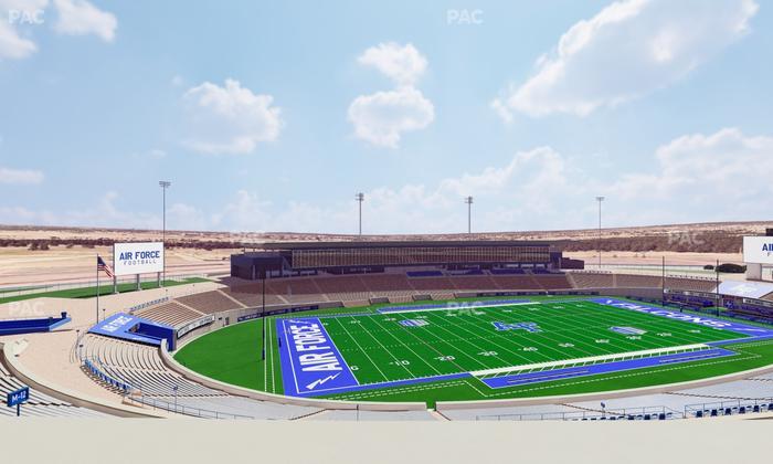 Falcon Stadium - Section U 11 Seat View