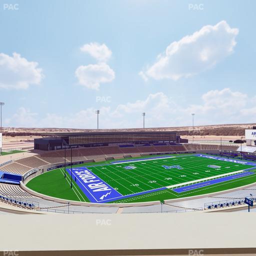 Falcon Stadium - Section U 12 Seat View