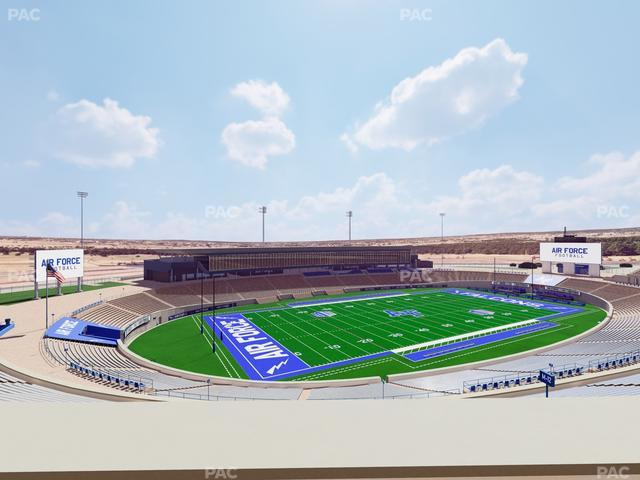 Falcon Stadium - Section U 12 Seat View