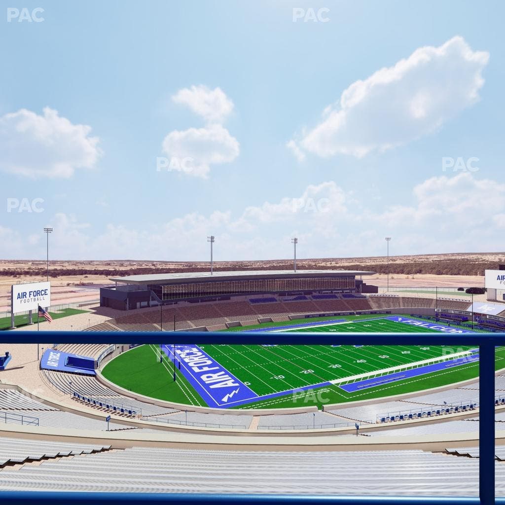 Falcon Stadium - Section U 12 Seat View