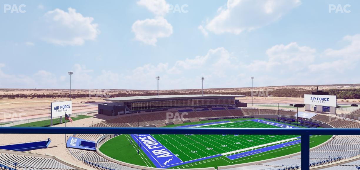 Falcon Stadium - Section U 12 Seat View