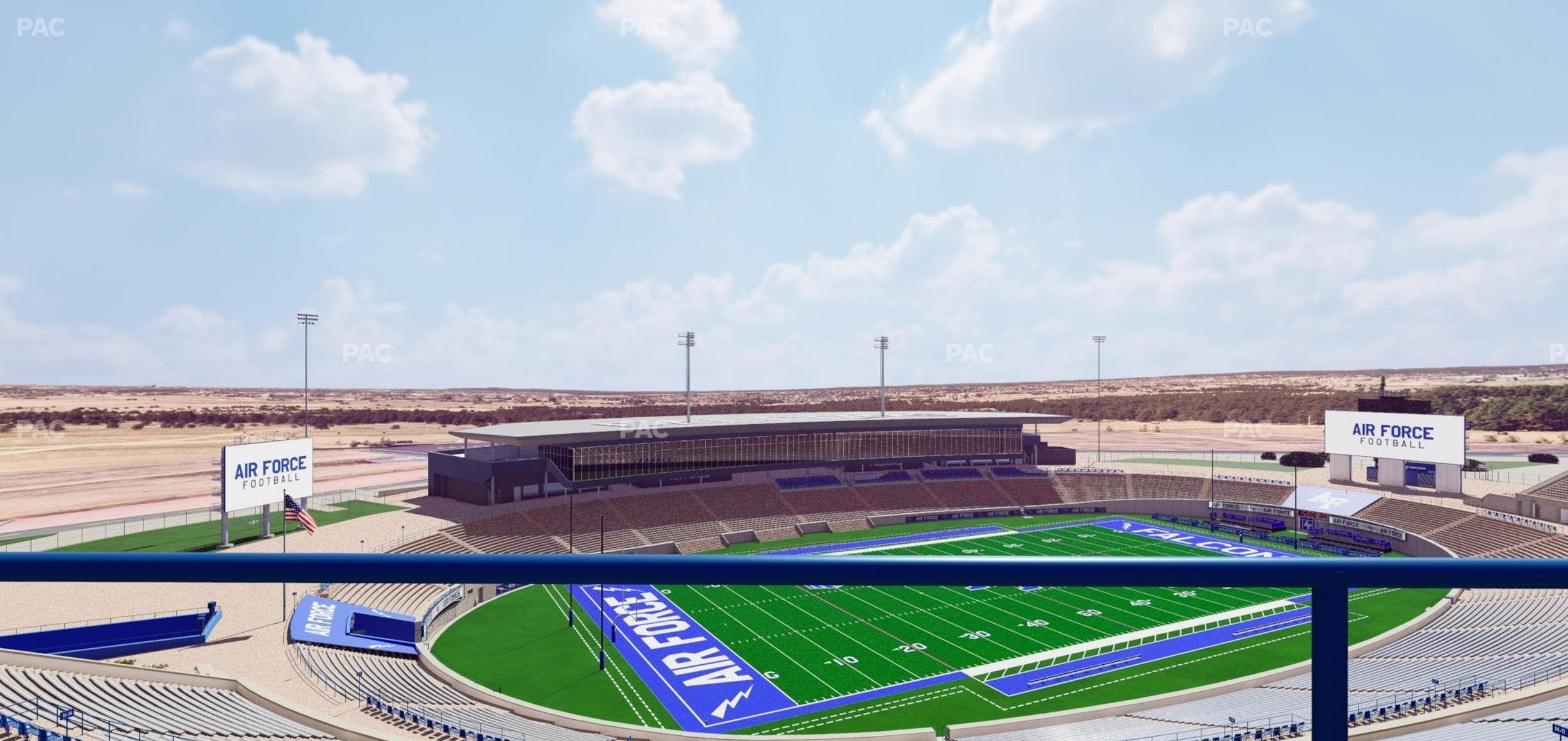 Falcon Stadium - Section U 12 Seat View