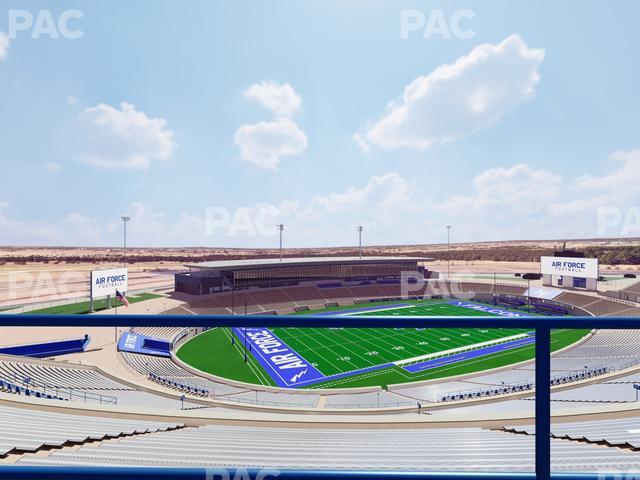 Falcon Stadium - Section U 12 Seat View