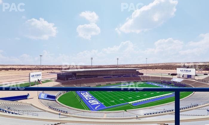 Falcon Stadium - Section U 12 Seat View