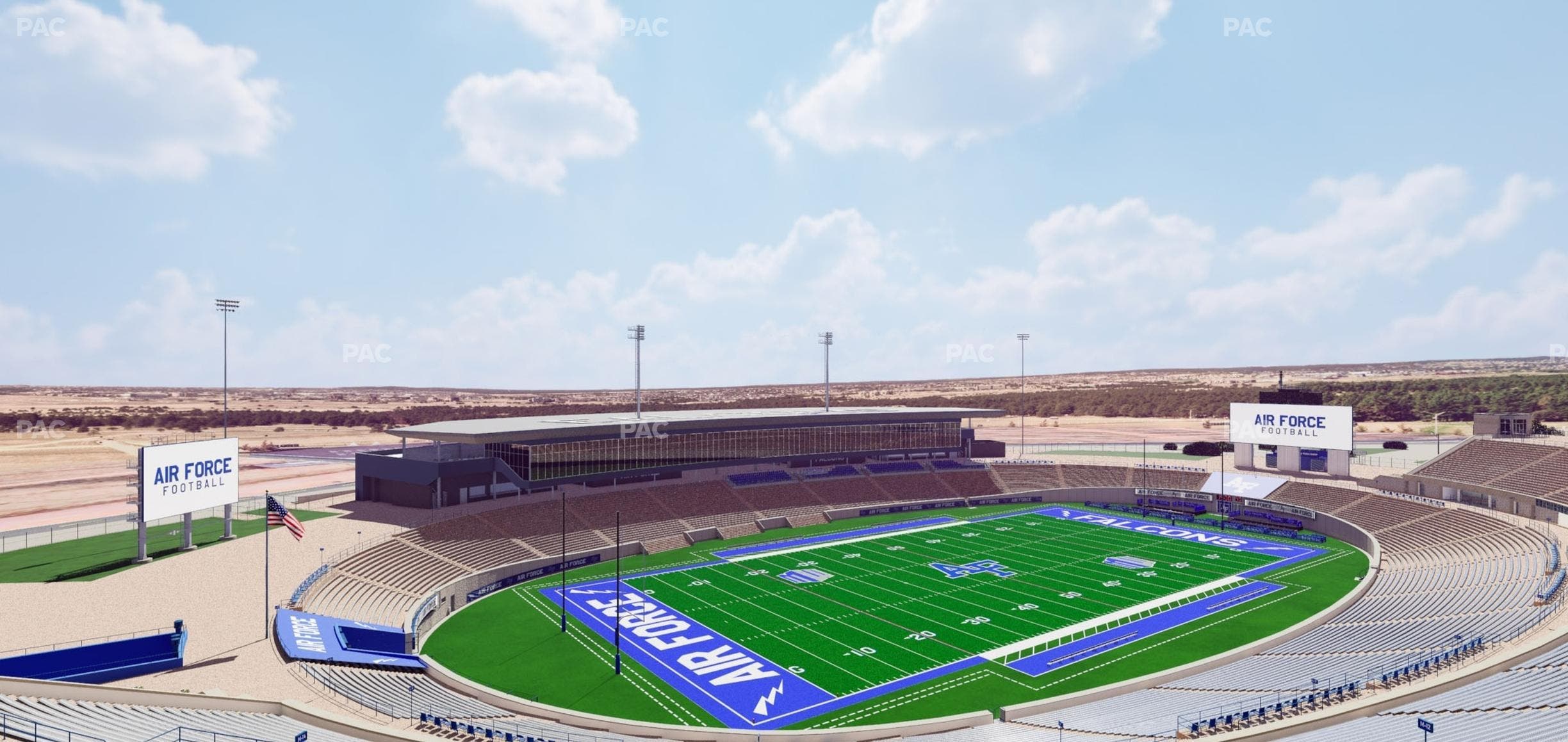 Falcon Stadium - Section U 13 Seat View