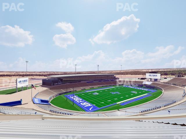 Falcon Stadium - Section U 13 Seat View