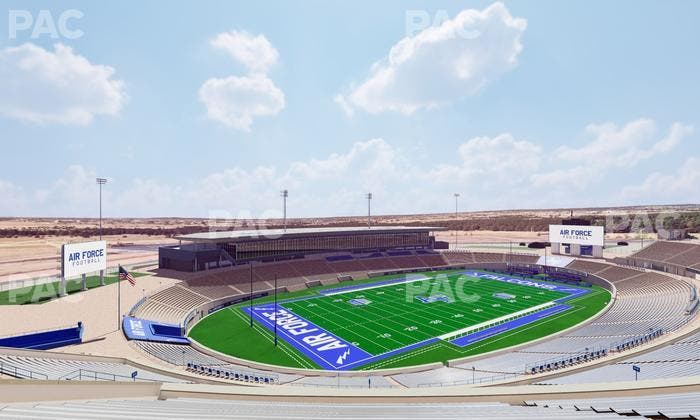 Falcon Stadium - Section U 13 Seat View