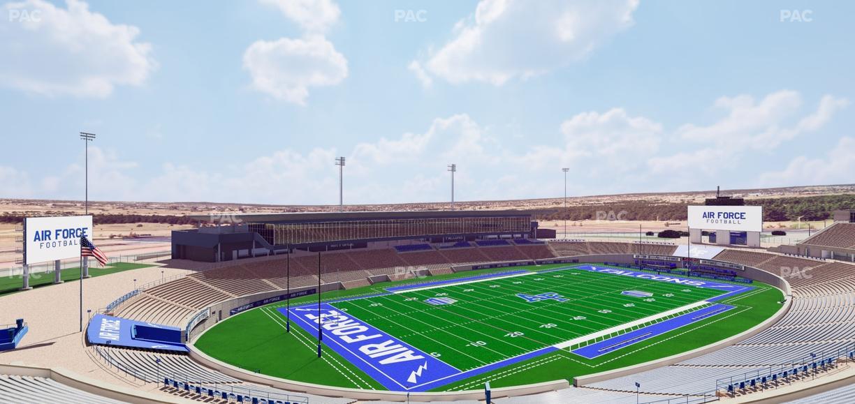 Falcon Stadium - Section U 13 Seat View