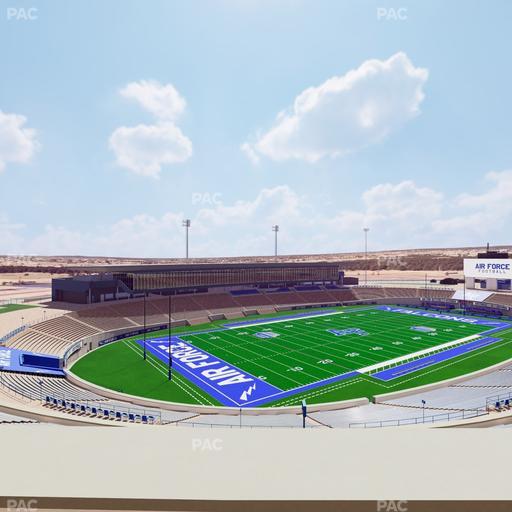 Falcon Stadium - Section U 13 Seat View