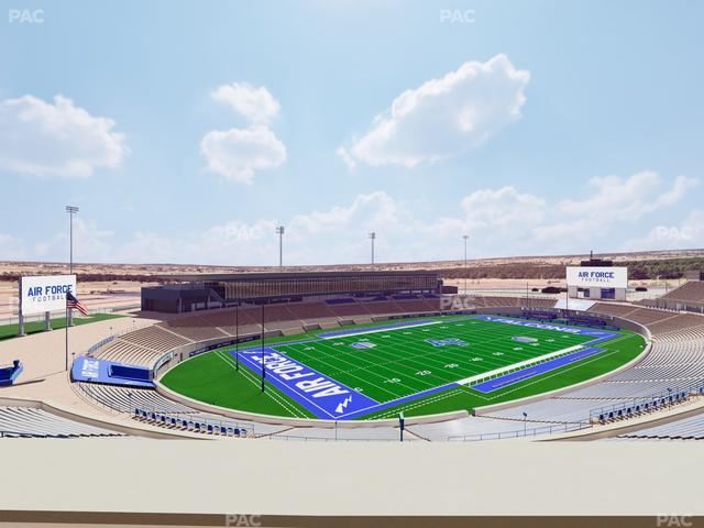 Falcon Stadium - Section U 13 Seat View