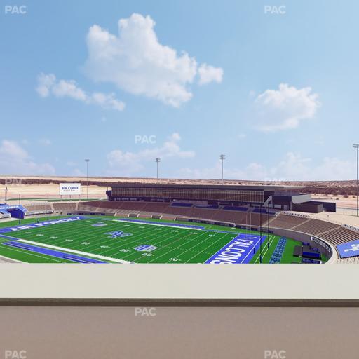 Falcon Stadium - Section U 2 Seat View