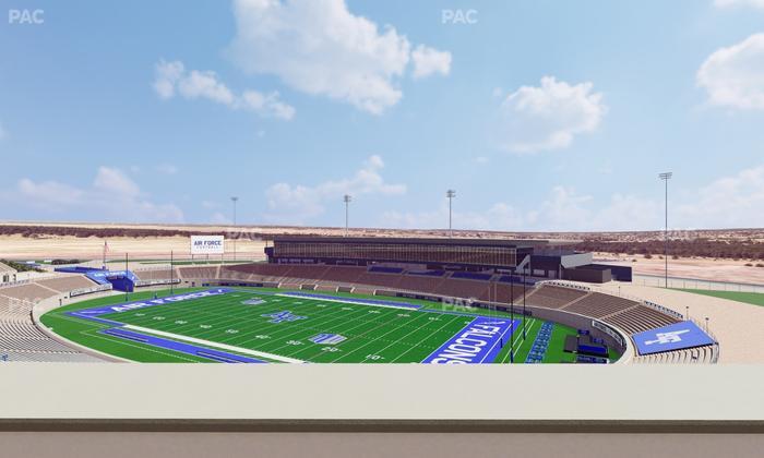 Falcon Stadium - Section U 2 Seat View