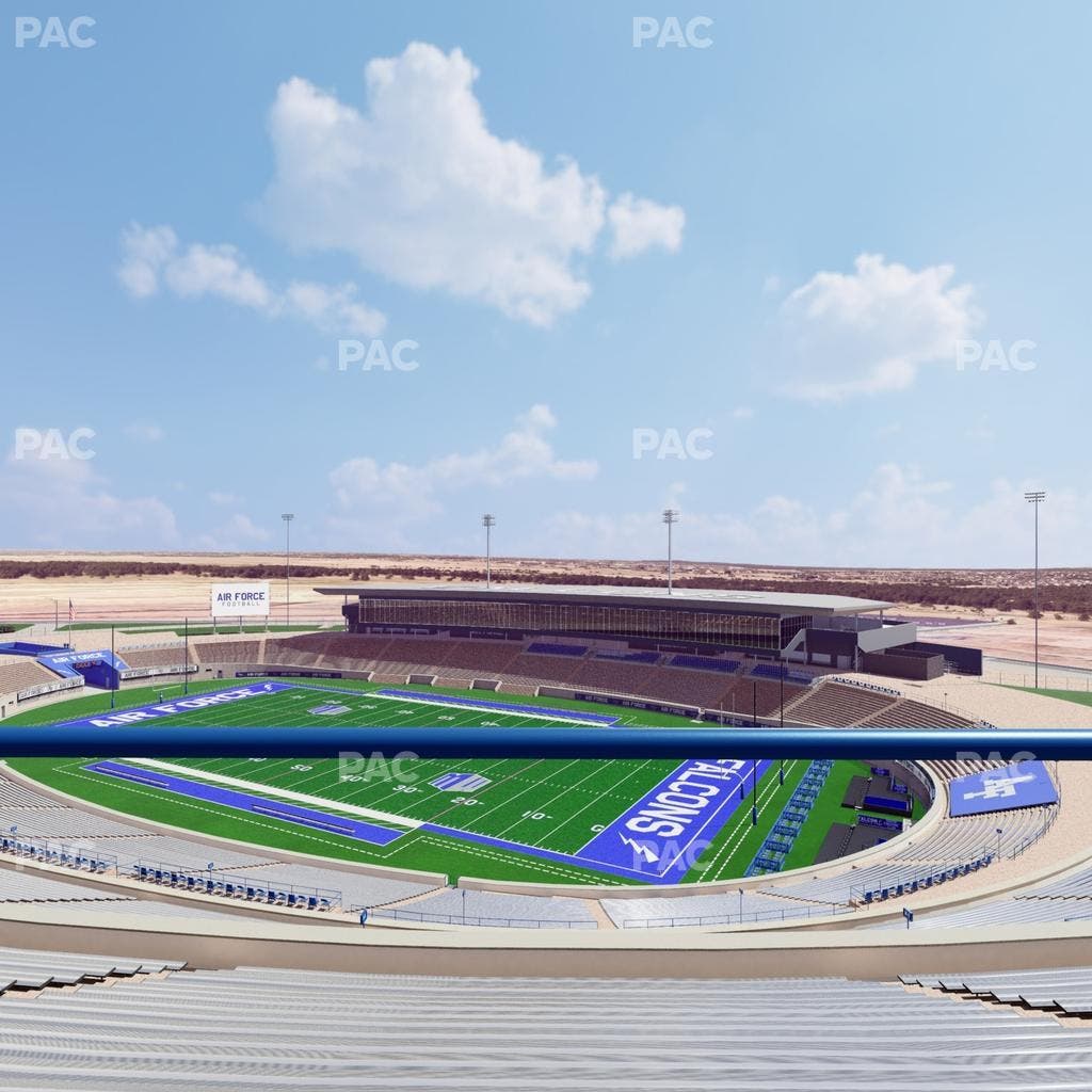 Falcon Stadium - Section U 2 Seat View