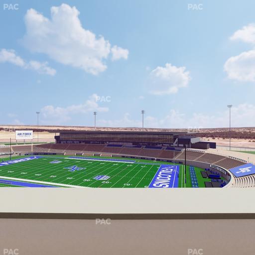 Falcon Stadium - Section U 3 Seat View