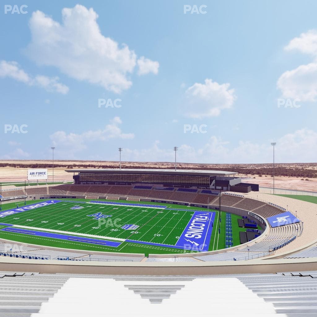 Falcon Stadium - Section U 3 Seat View