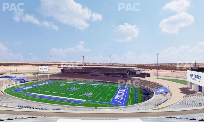 Falcon Stadium - Section U 3 Seat View