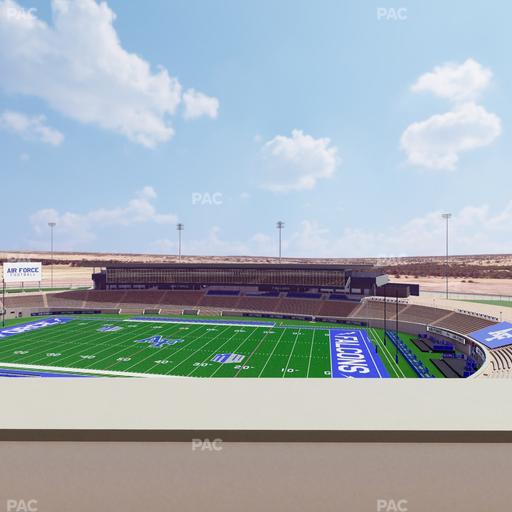 Falcon Stadium - Section U 4 Seat View