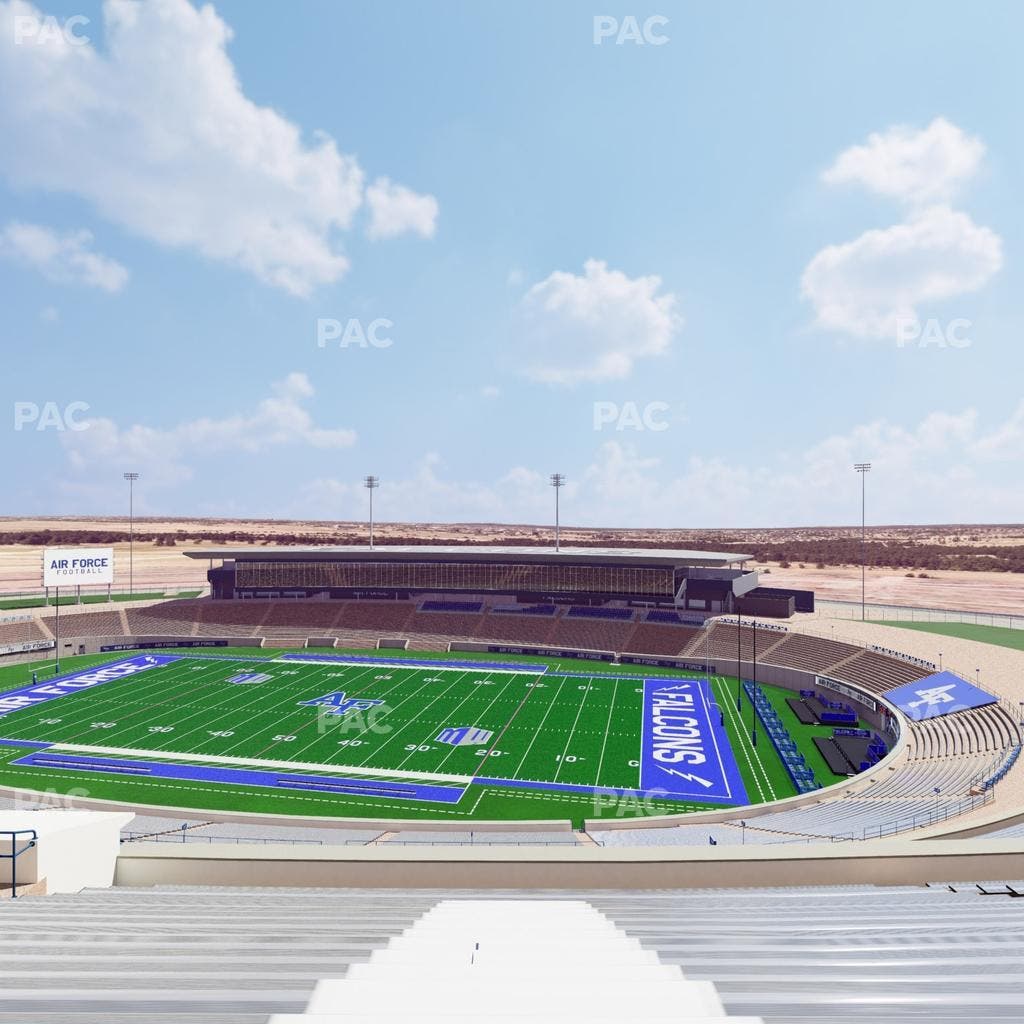 Falcon Stadium - Section U 4 Seat View