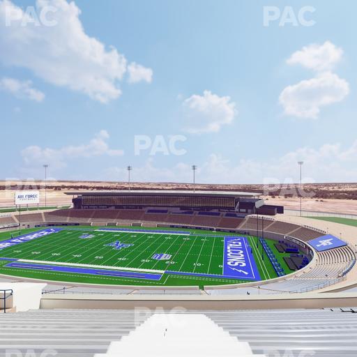 Falcon Stadium - Section U 4 Seat View