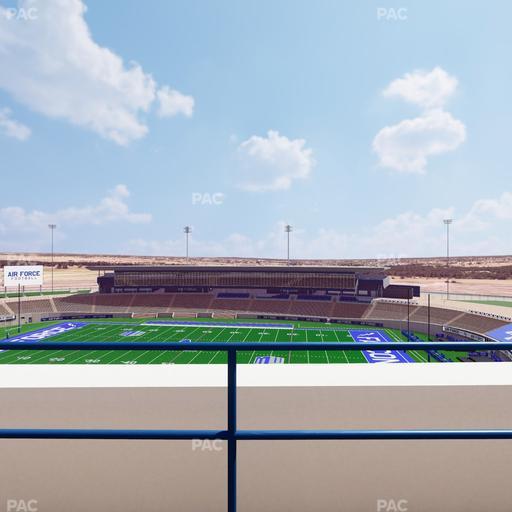 Falcon Stadium - Section U 5 Seat View