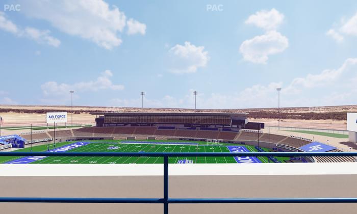 Falcon Stadium - Section U 5 Seat View