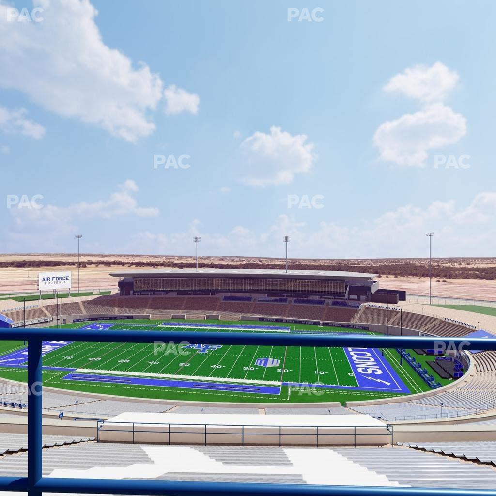 Falcon Stadium - Section U 5 Seat View