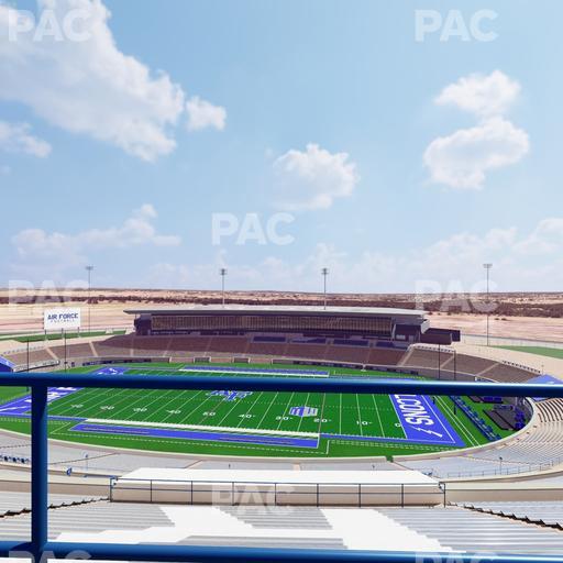 Falcon Stadium - Section U 5 Seat View