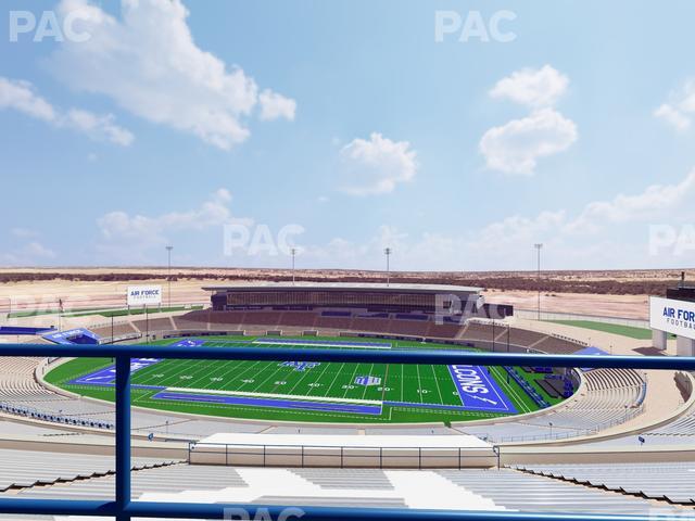 Falcon Stadium - Section U 5 Seat View